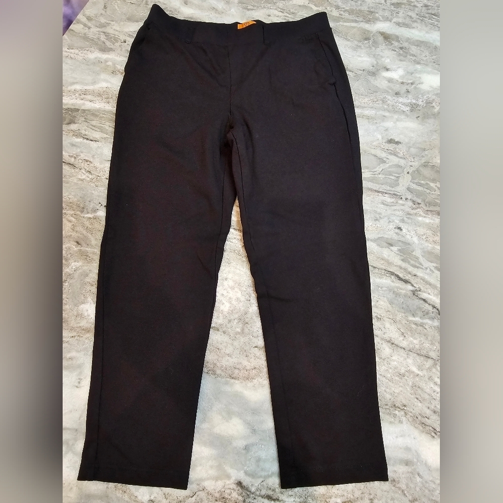 Mary Crafts Black Stretch Ankle Pants Women’s Size 8 | Slim Fit Business Casual